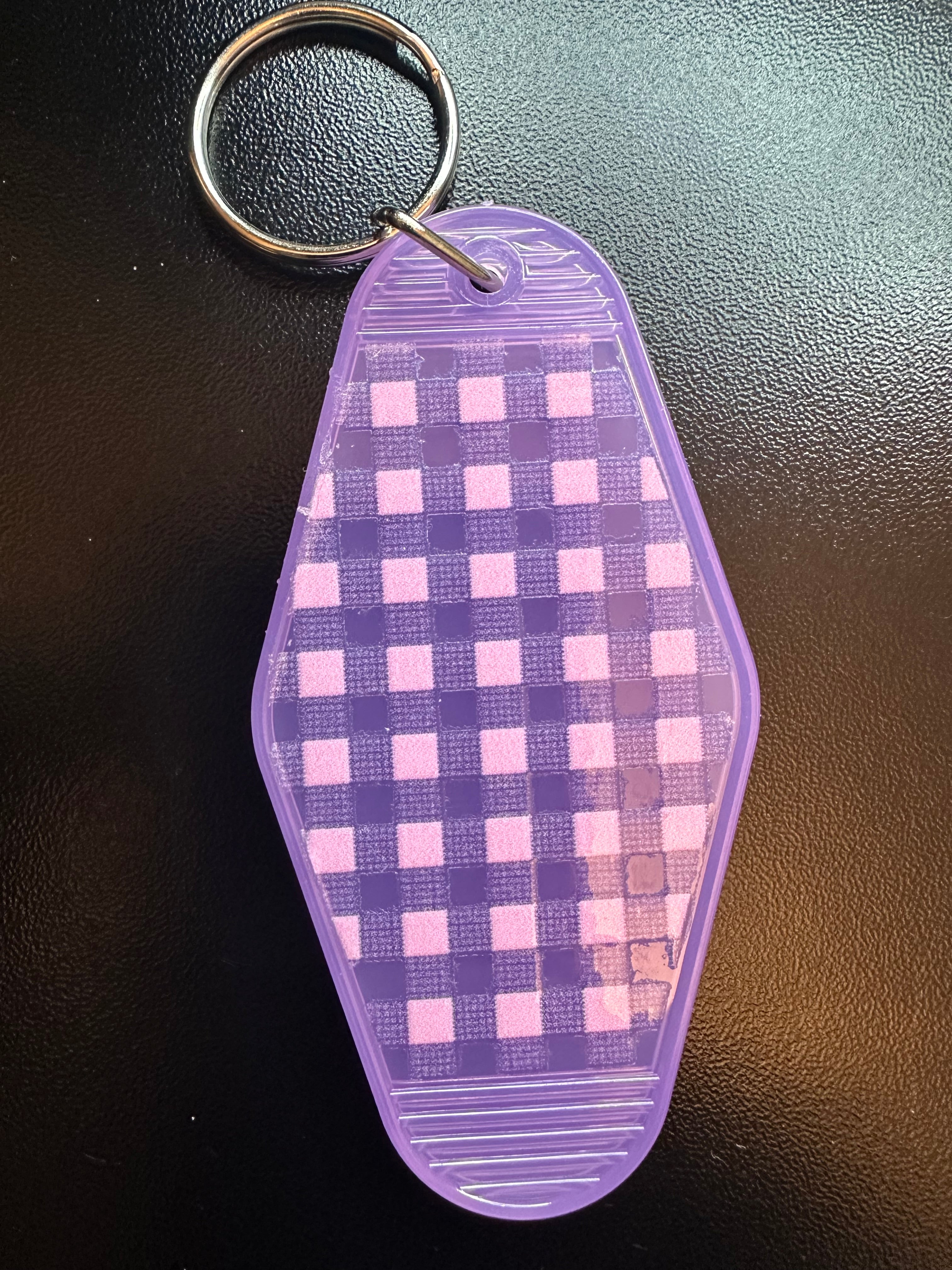 Purple & Pink Keychain