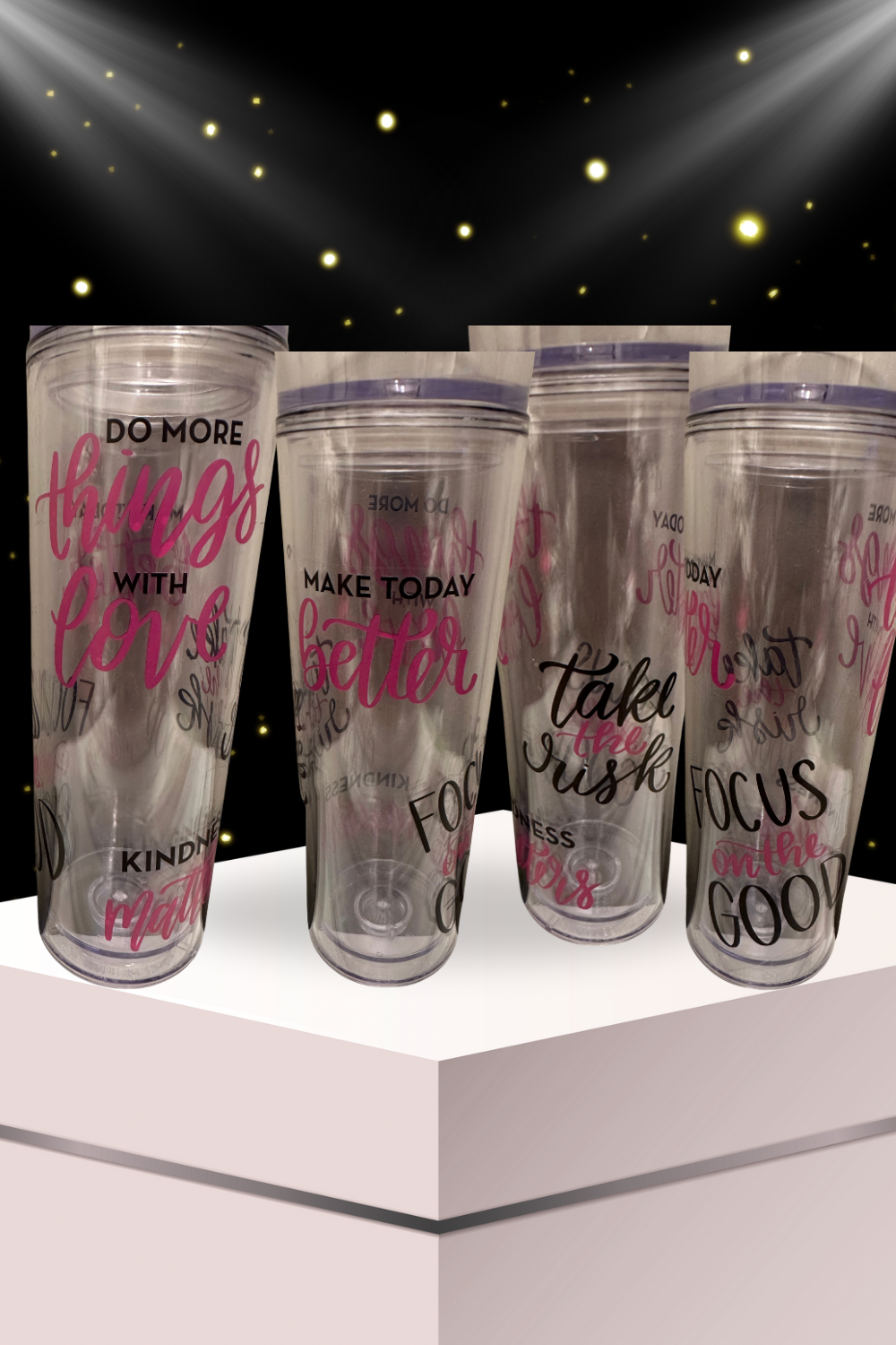 Self Affirmations Tumbler