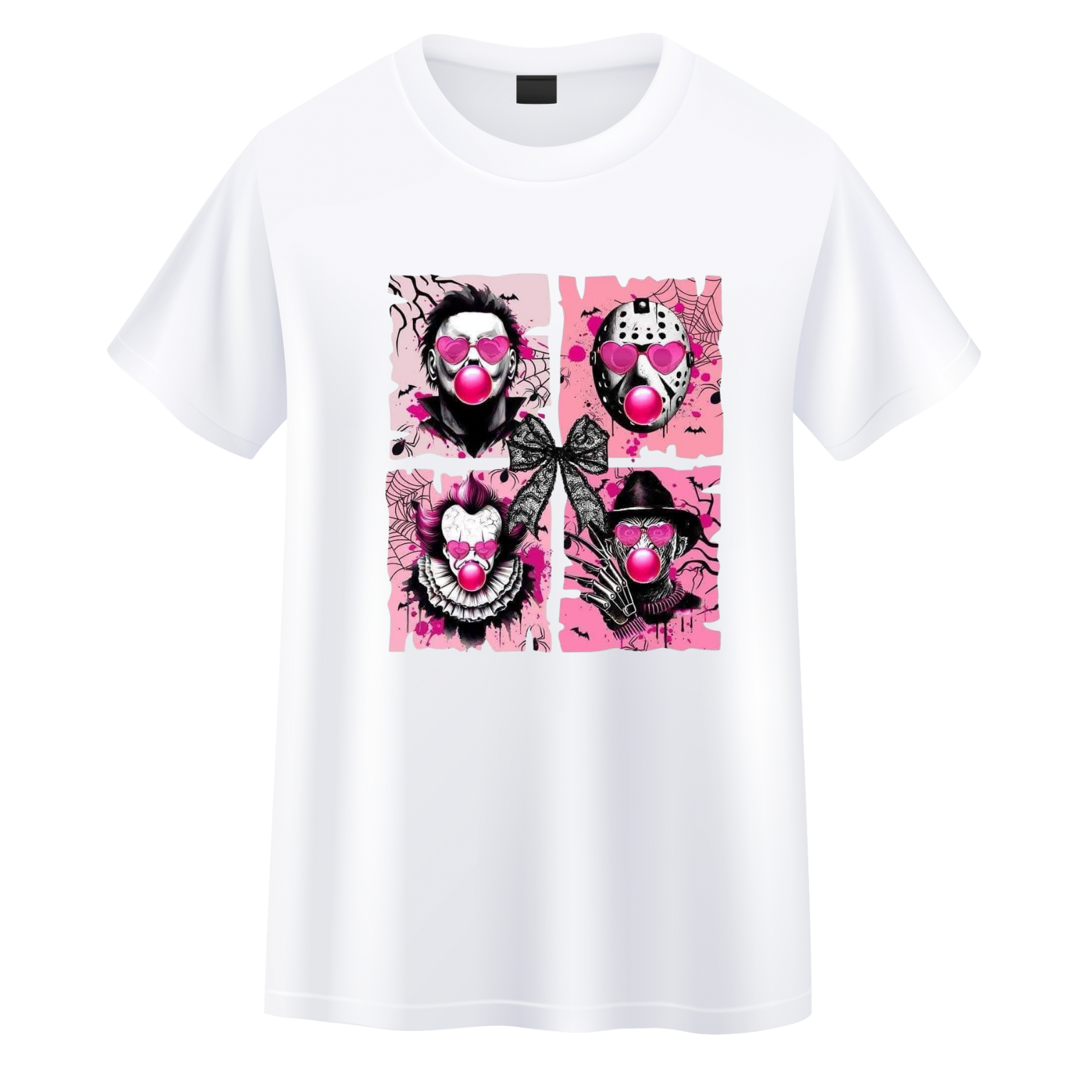 Pink Halloween Graphic Tee