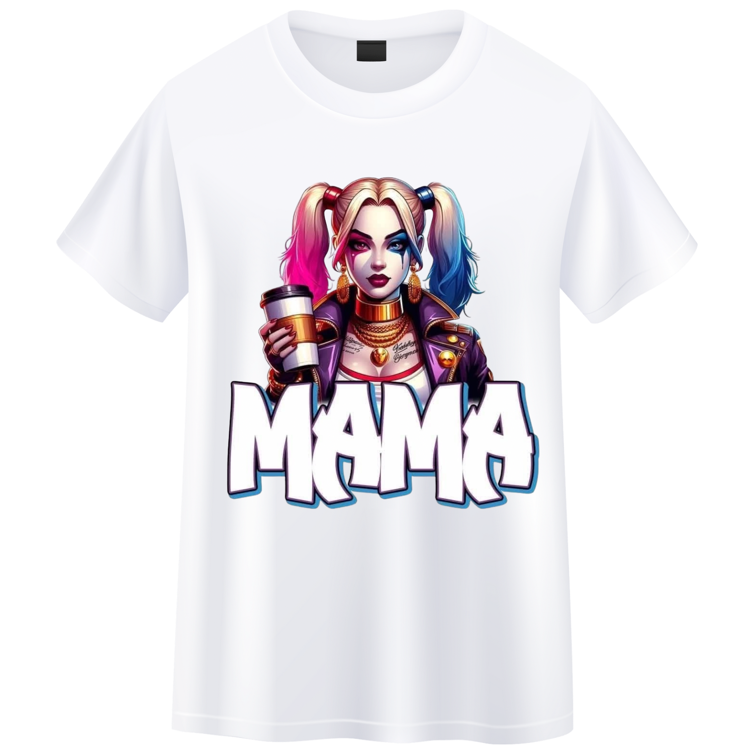 Harley Quinn MaMa Graphic Tee