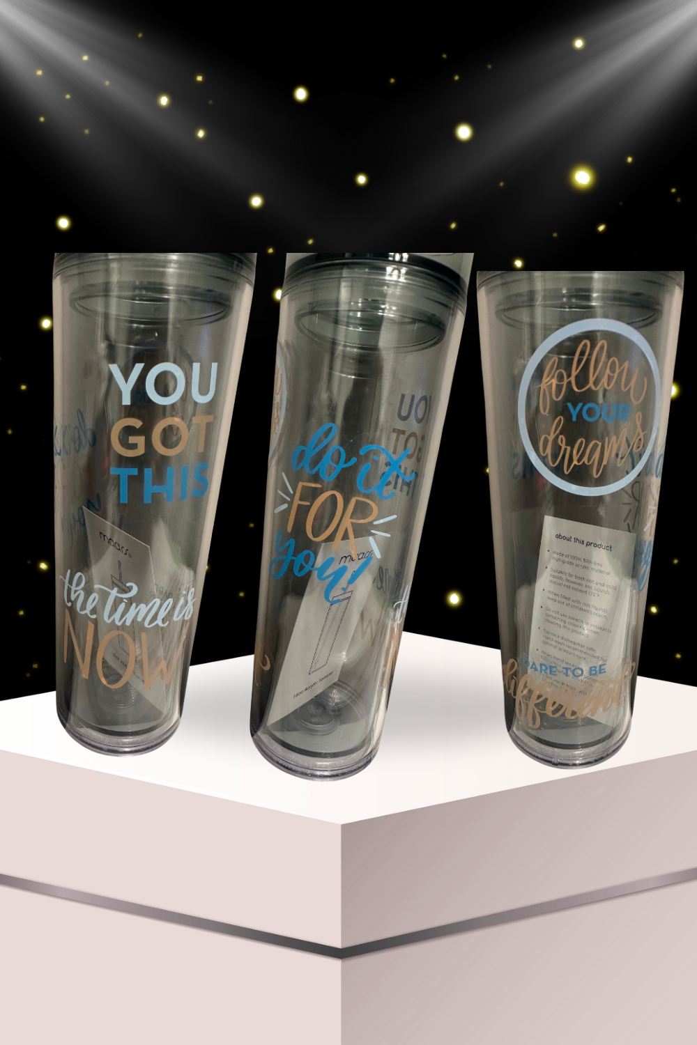 Self Affirmations Tumbler