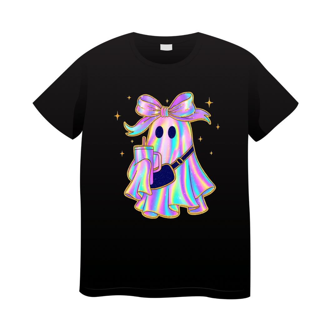Trendy Ghost Graphic Tee